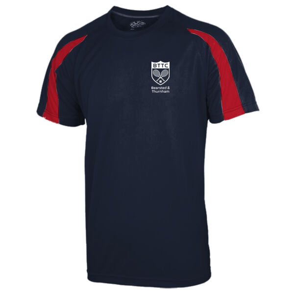 Child Contrast Training T Shirt Thumbnail