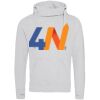 Cross neck hoodie Thumbnail